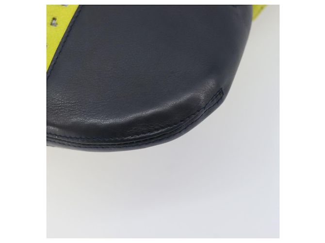 LOEWE Bolsa de ombro em camurça Yellow Gold - vista 10