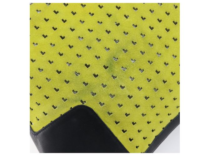 LOEWE Bolsa de ombro em camurça Yellow Gold - vista 16
