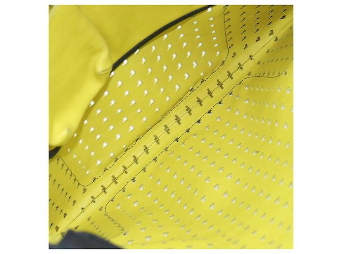 LOEWE Bolsa de ombro em camurça Yellow Gold - vista 19