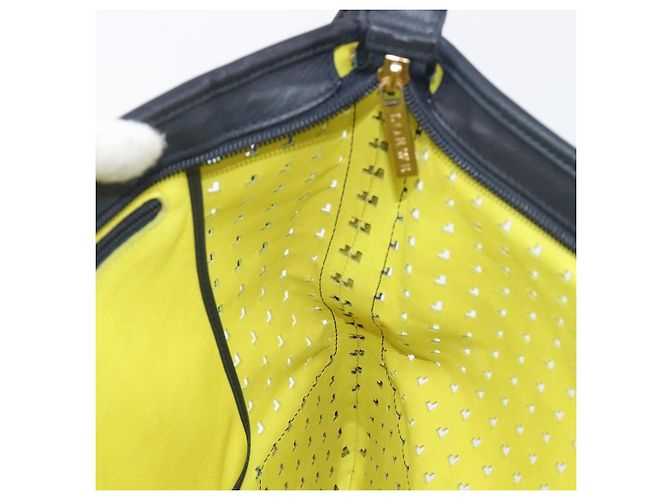 LOEWE Bolsa de ombro em camurça Yellow Gold - vista 20