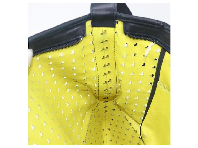 LOEWE Bolsa de ombro em camurça Yellow Gold - vista 21