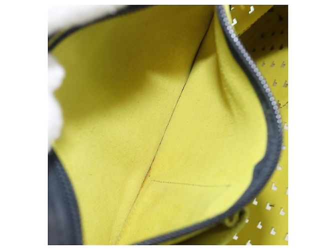 LOEWE Bolsa de ombro em camurça Yellow Gold - vista 23
