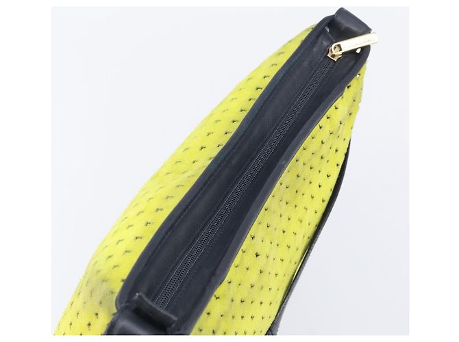 LOEWE Bolsa de ombro em camurça Yellow Gold - vista 6