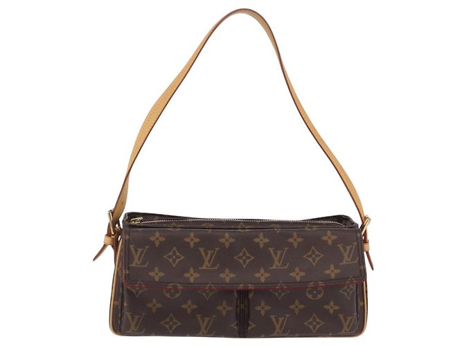 Cité LOUIS VUITTON Monogram Viva Cite MM Shoulder Bag M51164 LV - vista 2