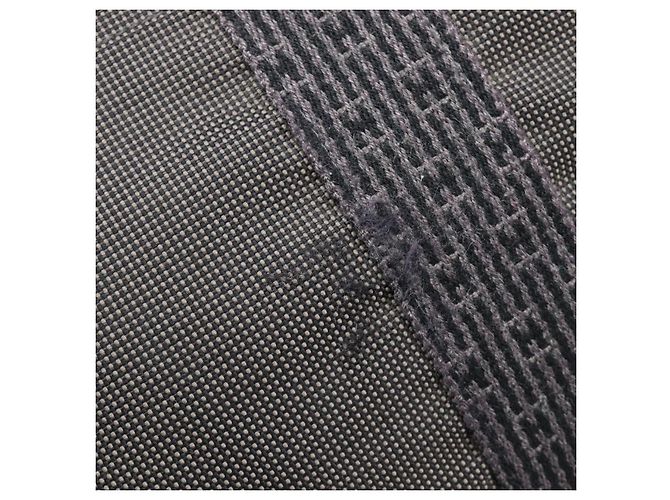 Hermès HERMES Her Line MM Hand Bag Canvas Gray Silver - Ansicht 14