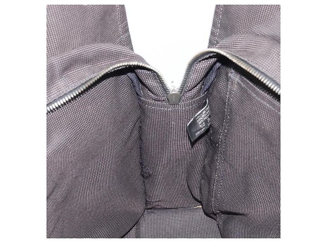 Hermès HERMES Her Line MM Hand Bag Canvas Gray Silver - Ansicht 19