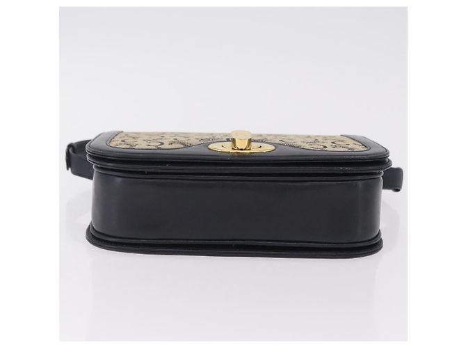 Céline CELINE C Macadam Canvas Shoulder Bag Navy Gold - vista 10