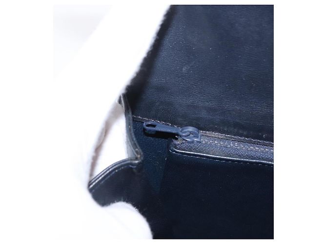 Céline CELINE C Macadam Canvas Shoulder Bag Navy Gold - vista 23