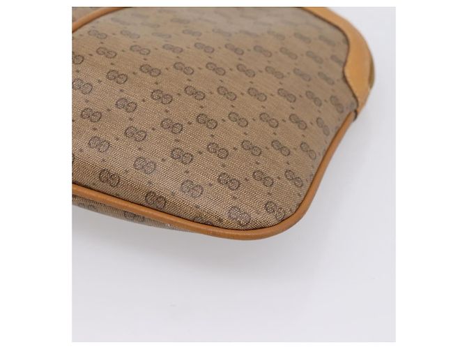 GUCCI Micro GG Web Sherry Line Shoulder Bag PVC Brown 904 02 047 - vista 11