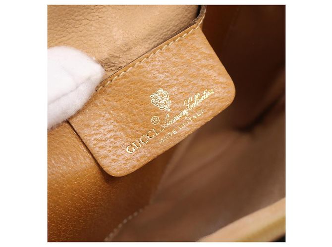 GUCCI Micro GG Web Sherry Line Shoulder Bag PVC Brown 904 02 047 - vista 17