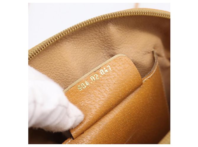 GUCCI Micro GG Web Sherry Line Shoulder Bag PVC Brown 904 02 047 - vista 22