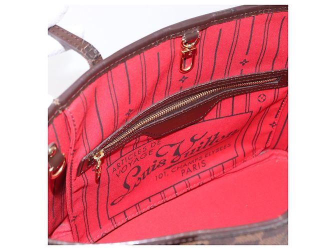 LOUIS VUITTON Damier Ebene Neverfull PM Tote Bag N51109 LV - vista 28
