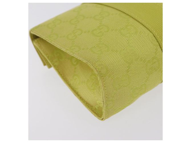 GUCCI Pochette en toile GG Green 039 0991 - vue 11