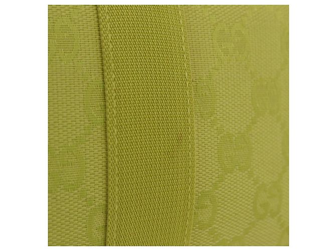 GUCCI Pochette en toile GG Green 039 0991 - vue 4
