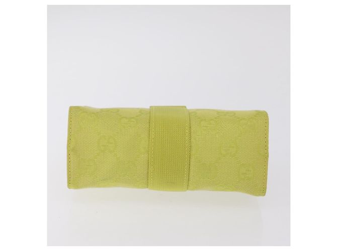 GUCCI Pochette en toile GG Green 039 0991 - vue 8