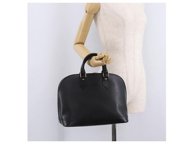 LOUIS VUITTON Epi Alma Hand Bag Noir Black M52142 LV - vista 22