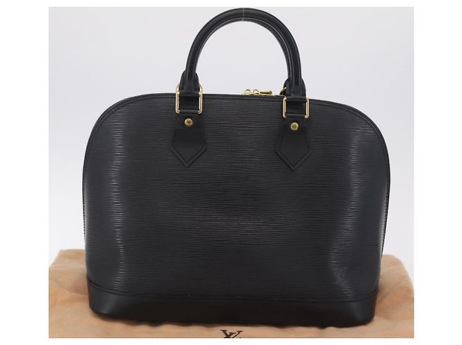 LOUIS VUITTON Epi Alma Hand Bag Noir Black M52142 LV - vista 23