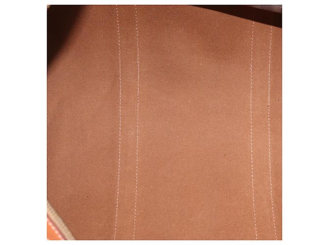Céline CELINE Macadam Canvas Boston Bag PVC Leder Braun Gold - Ansicht 22