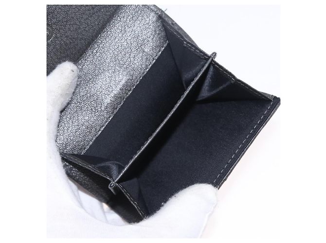 Christian Dior Trotter Canvas Wallet Black Silver - vista 24