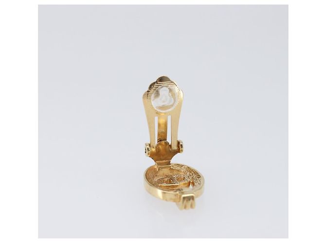 Christian Dior Ohrringe Metall Goldfarben - Ansicht 5