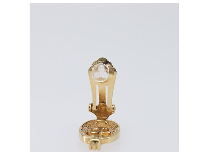 Christian Dior Ohrringe Metall Goldfarben - Ansicht 6