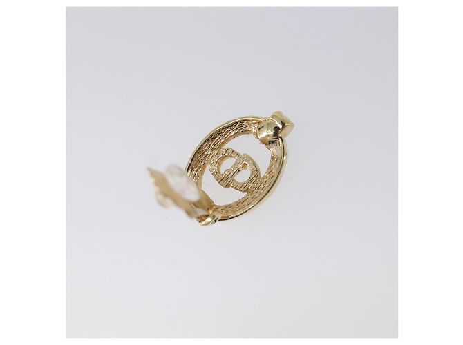 Christian Dior Ohrringe Metall Goldfarben - Ansicht 7