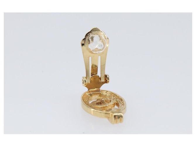 Christian Dior Ohrringe Metall Goldfarben - Ansicht 8