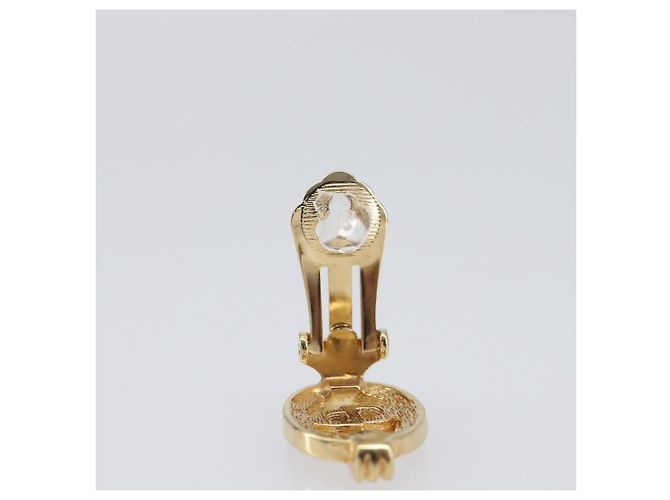 Christian Dior Ohrringe Metall Goldfarben - Ansicht 9