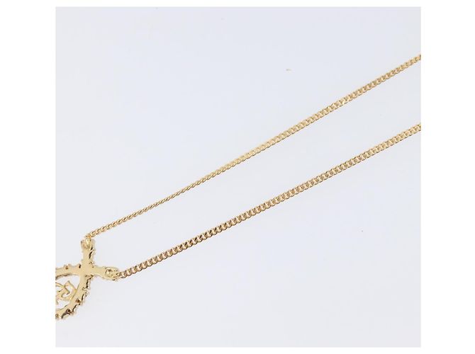 Christian Dior Halskette Metall Goldfarben - Ansicht 11