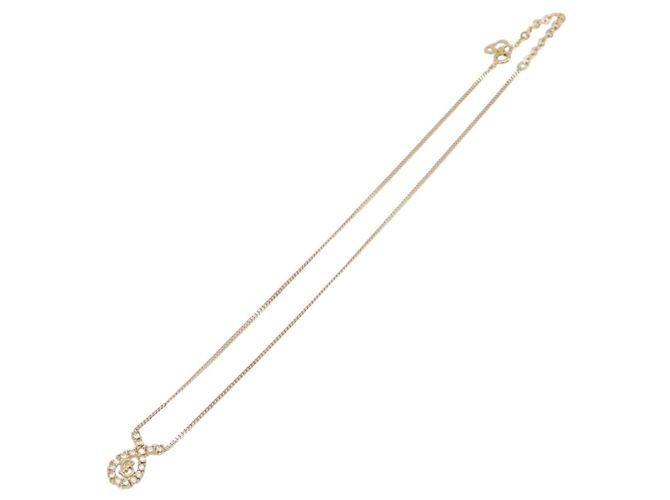 Christian Dior Halskette Metall Goldfarben - Ansicht 2