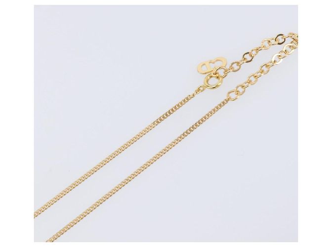 Christian Dior Halskette Metall Goldfarben - Ansicht 6