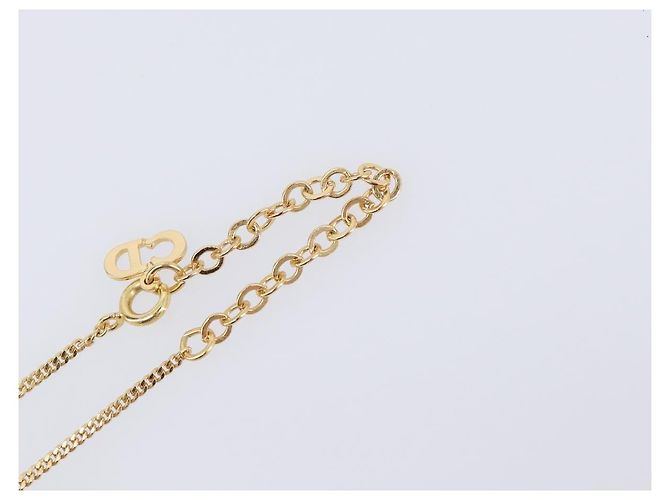 Christian Dior Halskette Metall Goldfarben - Ansicht 7