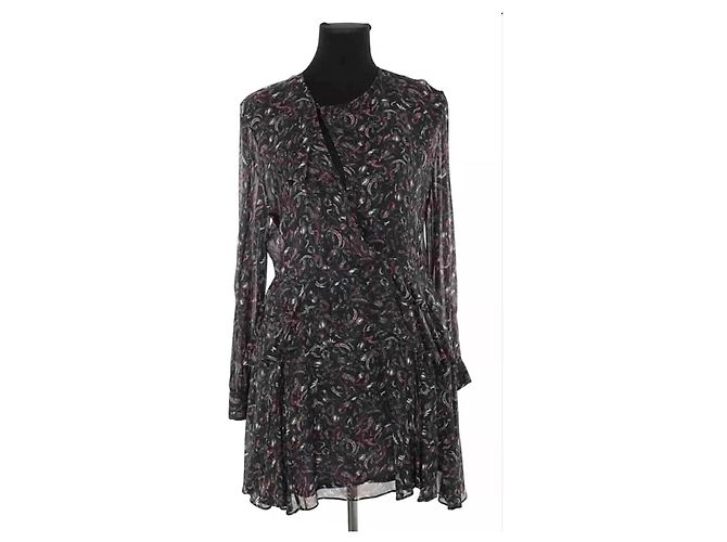 IRO Honess bedrucktes Viskosekleid - Ansicht 2