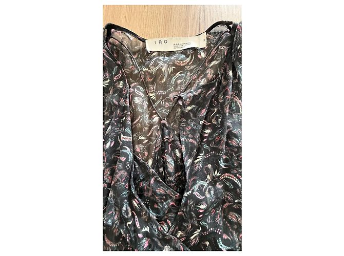 IRO Honess bedrucktes Viskosekleid - Ansicht 4