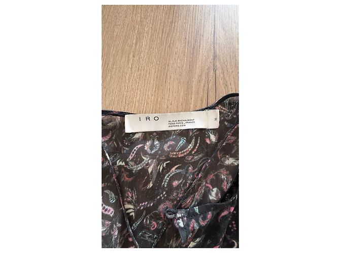 IRO Honess bedrucktes Viskosekleid - Ansicht 5