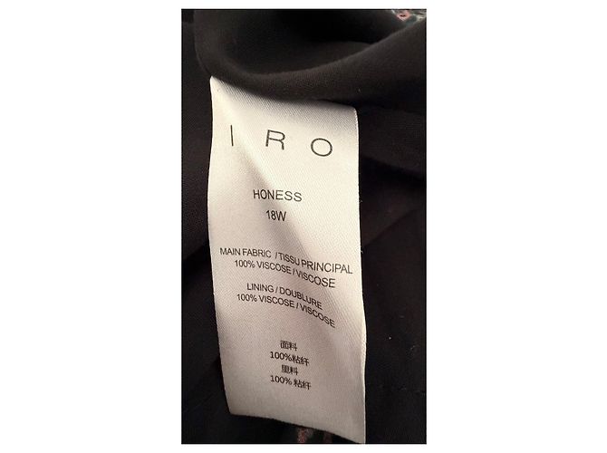IRO Honess bedrucktes Viskosekleid - Ansicht 9