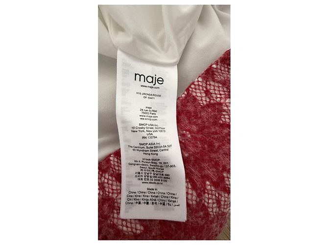 Falda Maje Hirondelle Rouge de Jacquard - vista 4