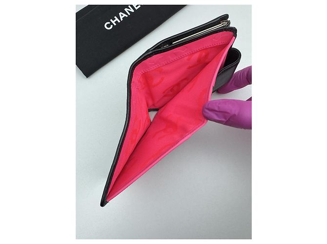 Chanel Cambon Carteira Compacta Bifold - vista 13
