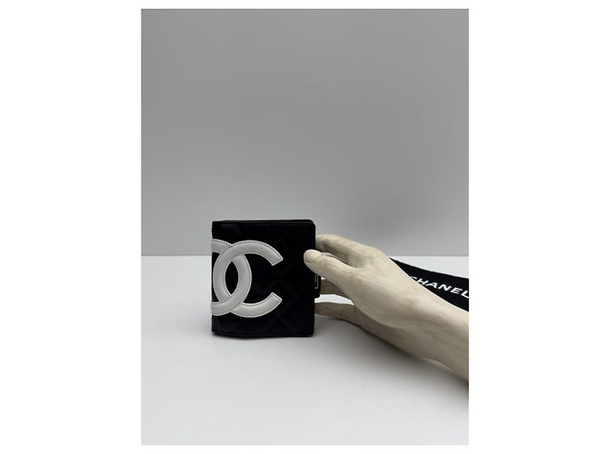 Chanel Cambon Carteira Compacta Bifold - vista 14