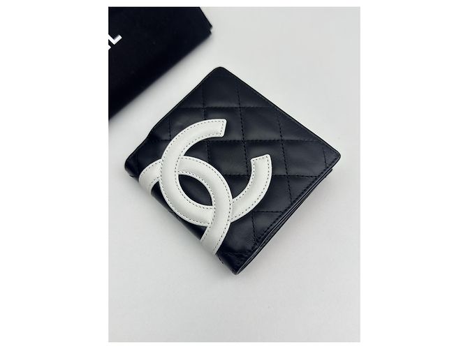 Chanel Cambon Carteira Compacta Bifold - vista 2