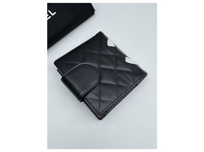 Chanel Cambon Carteira Compacta Bifold - vista 3