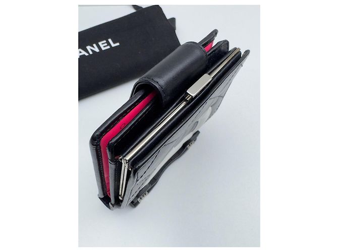 Chanel Cambon Carteira Compacta Bifold - vista 5