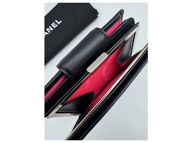 Chanel Cambon Carteira Compacta Bifold - vista 6