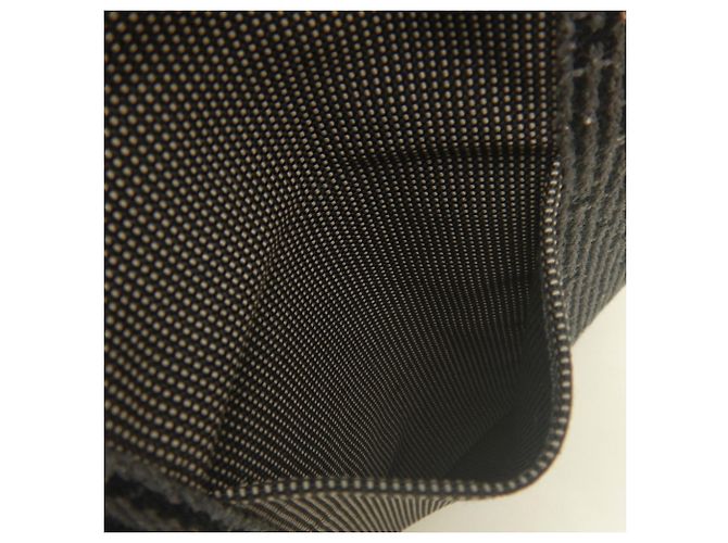 Hermès Saco Cabas Hermes Herline em Nylon Cinza - vista 10
