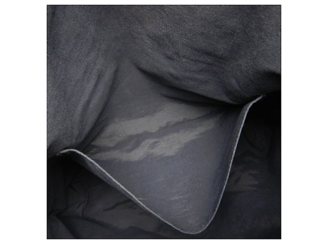 Hermès Saco Cabas Hermes Herline em Nylon Cinza - vista 19