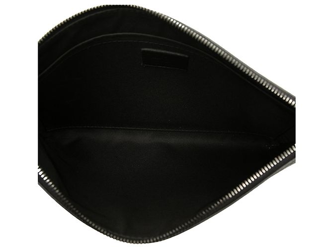 Louis Vuitton Black Monogram Shadow Pochette To Go - vista 4