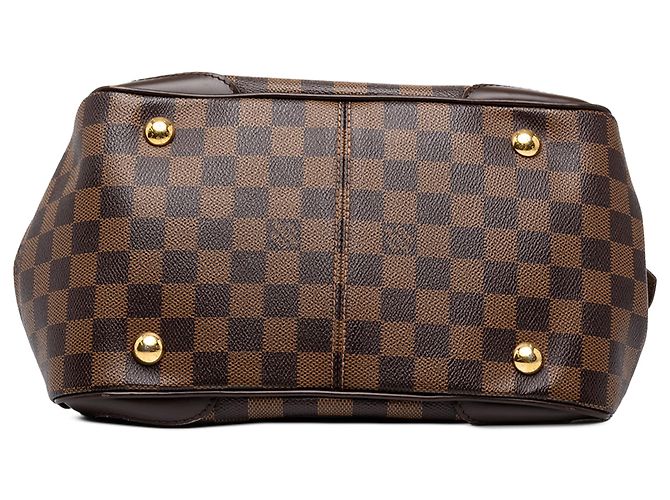 Louis Vuitton Brown Damier Ebene Verona PM - vista 3