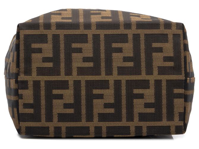 Fendi Mini Zucca Canvas Tote Braun - Ansicht 3