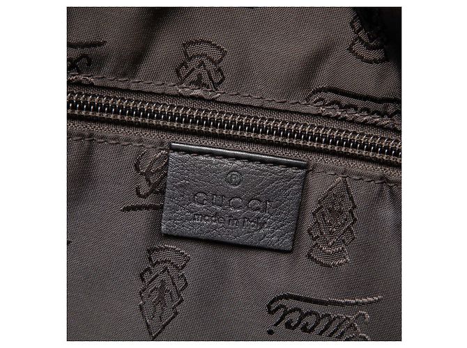 Borsa Crossbody Gucci Brown Guccissima - vista 5