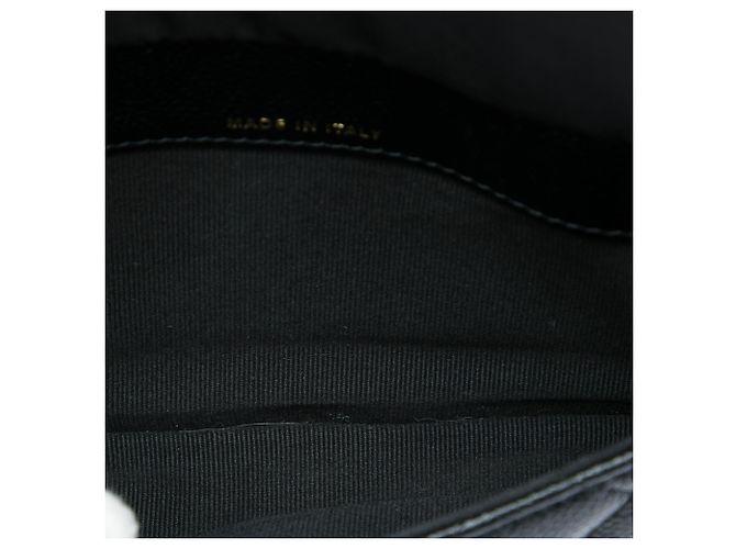 Borsa Shopping Pieghevole Chanel in Nylon Nero Graffiti con Patta Caviar - vista 4